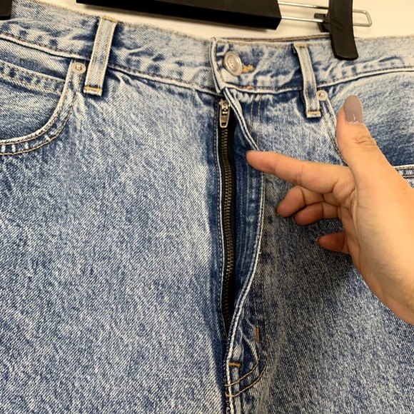 NWT SLVRLAKE Beatnik High Rise Slim Jeans in Daydream Size 32 - Picture 5 of 6